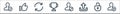 User interface line icons. linear set. quality vector line set such as add user, unlocked, upload, block user, trophy, sync, like Royalty Free Stock Photo