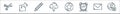 User interface line icons. linear set. quality vector line set such as delete account, email, alarm, favorite, upload, pencil,
