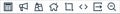 user interface line icons. linear set. quality vector line set such as zoom out, output, code, resize, home, map, loudspeaker