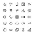 User Interface Line Vector Icons 9