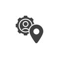User Journey vector icon