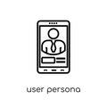 User Persona icon. Trendy modern flat linear vector User Persona