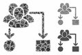 User routing scheme Composition Icon of Abrupt Elements