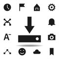 user software install icon. set of web illustration icons. signs, symbols can be used for web, logo, mobile app, UI, UX