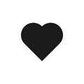 user website heart icon. Signs and symbols can be used for web, logo, mobile app, UI, UX
