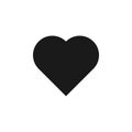 user website heart icon. Signs and symbols can be used for web, logo, mobile app, UI, UX