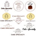 Cake Specialty Logo and Icon