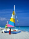 Catamarans on Miami Beach, USA.