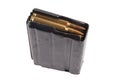 USGI M-16 20rd Magazine Vietnam war period with ammo Royalty Free Stock Photo