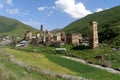 Ushguli, the highest mountain village in Europe, Svaneti, Georgia