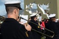 Ceremony for the historic takeover of the Falkland Islands in 1982