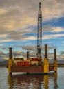 Ushuaia port scene, argentina