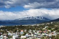 Ushuaia town in Tiera del Fuego in Argentina