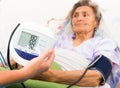 Using Digital Blood Pressure Gauge