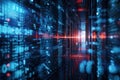 Using highspeed tunnels for communication in future, we will have a digital cyberspace