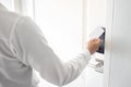 Using Keycard To Open The Door or Scan Keycard open door for chance