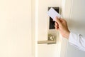 Using Keycard To Open The Door or Scan Keycard open door for chance