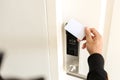 Using Keycard To Open The Door or Scan Keycard open door for chance