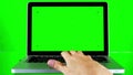 Using Laptop with Green Screen