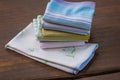 Reusable 100 percent cotton handkerchiefs