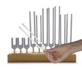 Using Sound Healing Tuning Forks