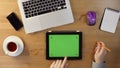 Using Tablet PC with a Green Screen at the Desktop