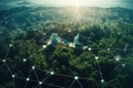 Using technology of renewable resources to reduce pollution and carbon emissions is the future of environmental