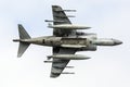 USMC AV-8B Harrier in Anchorage, Alaska Royalty Free Stock Photo