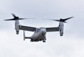 USMC V-22 Osprey Aircraft Flying Royalty Free Stock Photo