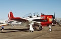 USN North American T-28C BuNo 140581 . Taken on May 28 , 1992. Royalty Free Stock Photo