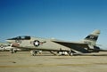 USN Vought F-8J Crusader BuNo 150302 Royalty Free Stock Photo