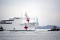 USNS Comfort arrives in New York City