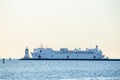 USNS Mercy navy hospital ship arrives at Port of Los Angeles on March 27, 2020