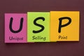 USP Unique Selling Proposition Royalty Free Stock Photo