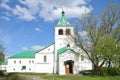 Uspenskaya church in Aleksandrovskaya Sloboda, Vladimir region, Golden ring of Russia