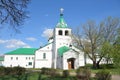 Uspenskaya church in Aleksandrovskaya Sloboda, Vladimir region, Golden ring of Russia