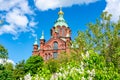 Uspenski Cathedral Uspenskin katedraali in Helsinki, Finland