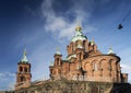 Uspenski orthodox church cathedral famous landmark in helsinki c