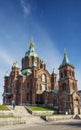 Uspenski orthodox church cathedral famous landmark in helsinki c