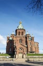 Uspenski orthodox church cathedral famous landmark in helsinki c