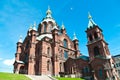 Uspenski Orthodox Church in Helsinki, Finland