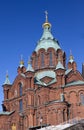 Uspenski Orthodox Church in Helsinki, Finland, Europe