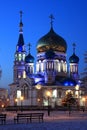 Uspenskiy cathedral. Royalty Free Stock Photo