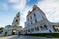 Uspensky Cathedral and Bell Tower of the Kremlin in Astrakhan, Russia