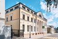 Uspensky Lane, view of the former mansion of General and prominent public figure N.N. Muravyov, 19th century, landmark