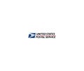 USPS logo editorial illustrative on white background Royalty Free Stock Photo