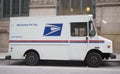 USPS truck in midtown Manhattan