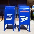 USPS United States Postal Service, Mail Collection Boxes