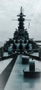 USS Alabama Battleship Royalty Free Stock Photo