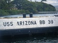 USS Arizona BB 39 Royalty Free Stock Photo